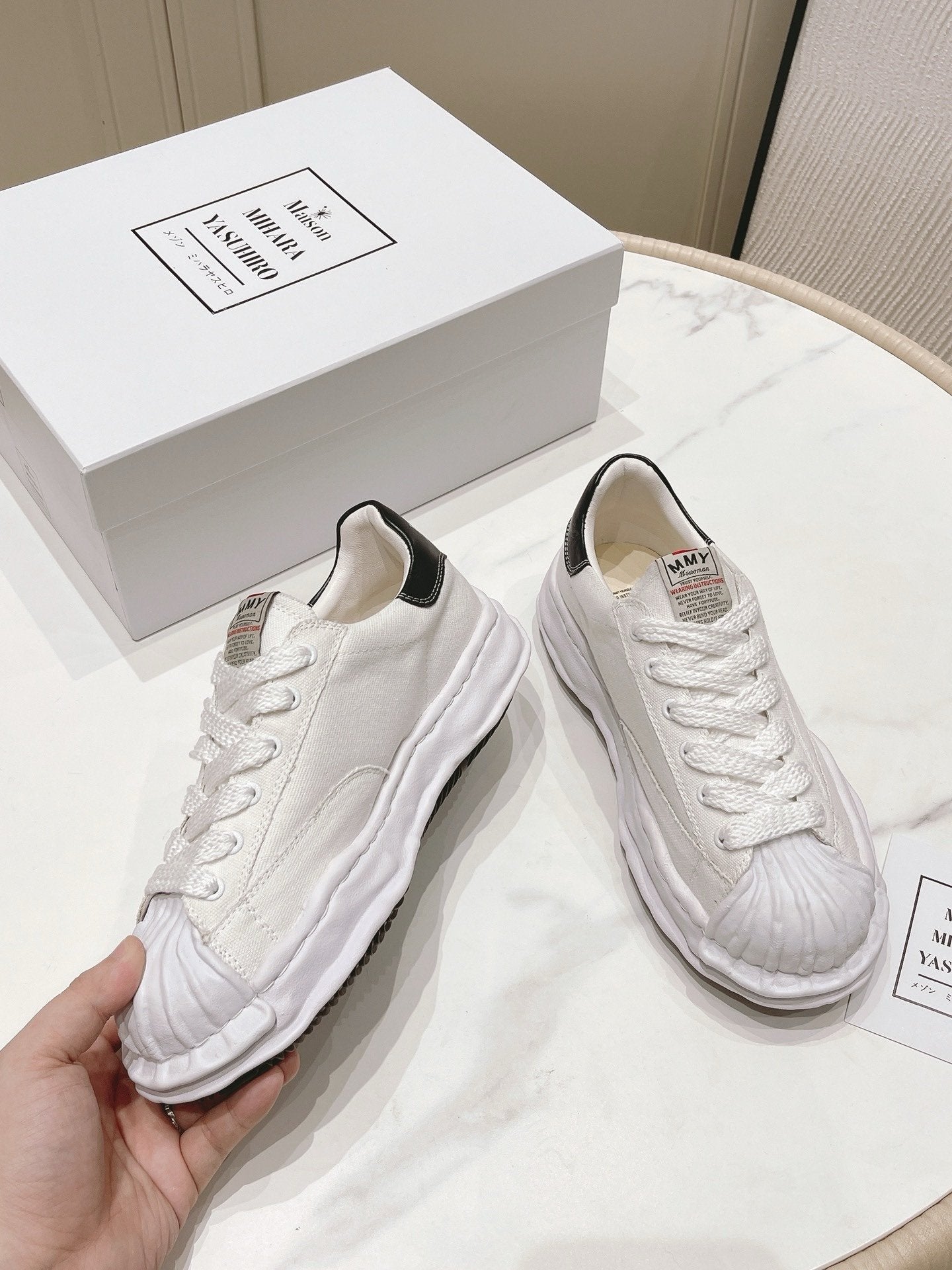 Maison Mihara Yasuhiro Blakey OG Sole White/Black