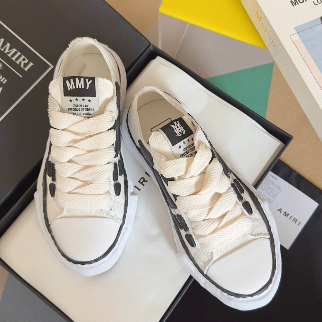 Amiri X Maison Mihara Yasuhiro Peterson OG Sole White