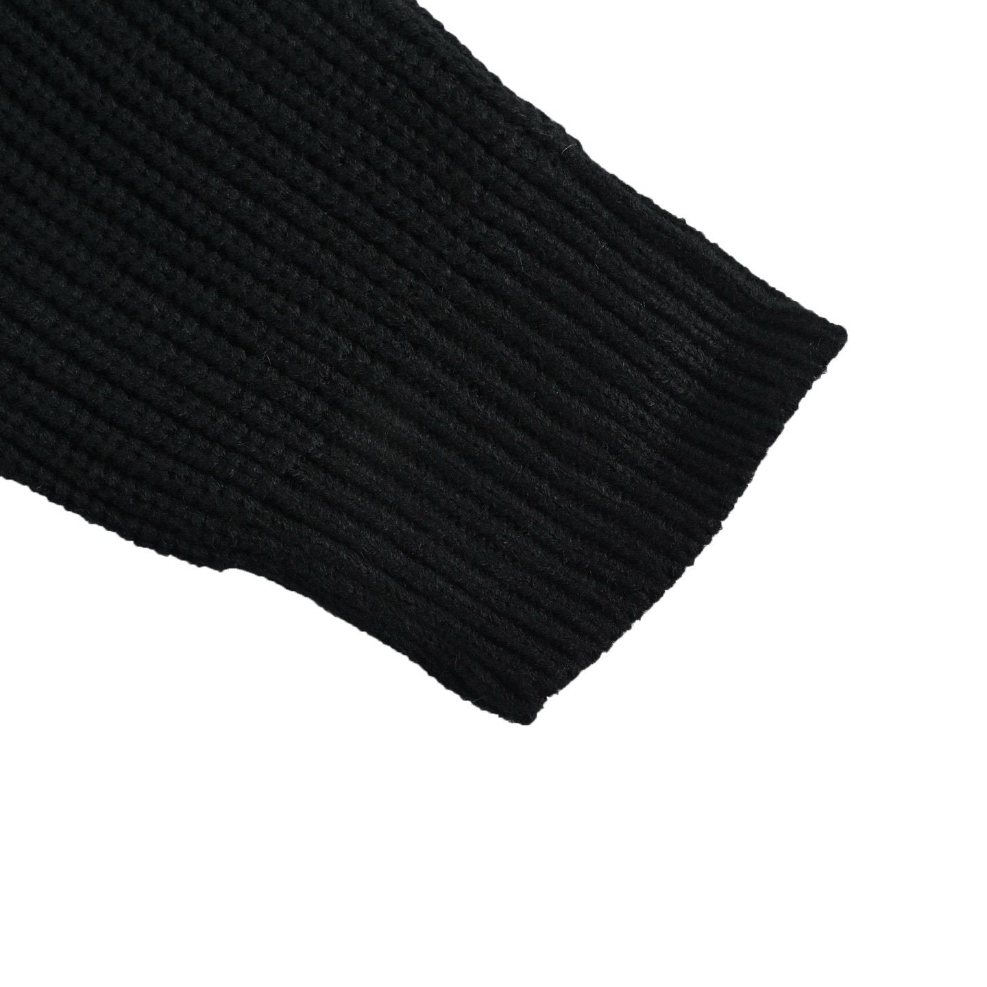 Celine Black Wool Loose Hoodie Relaxed Fit
