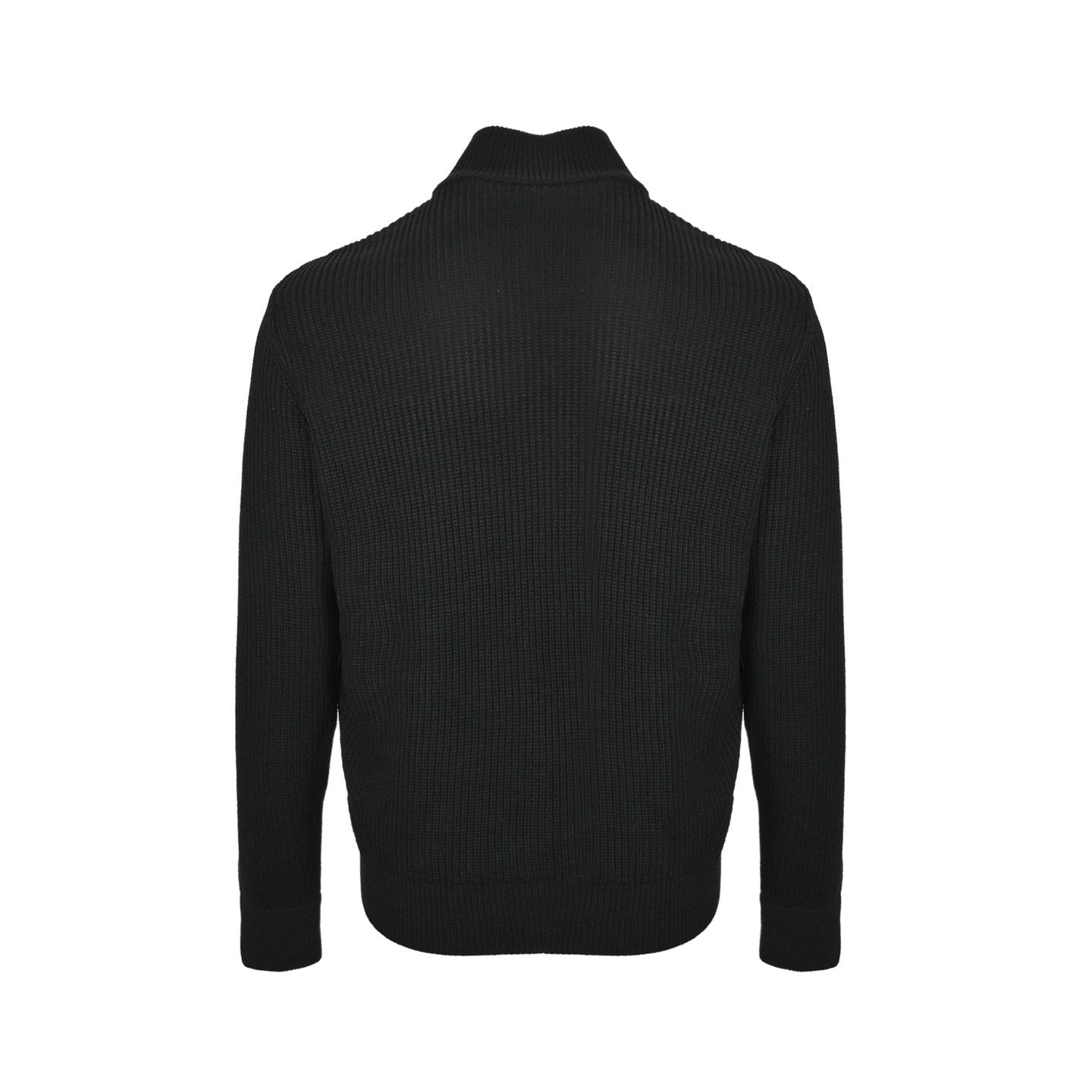 Moncler Tricot Hybrid Zip Cardigan Black