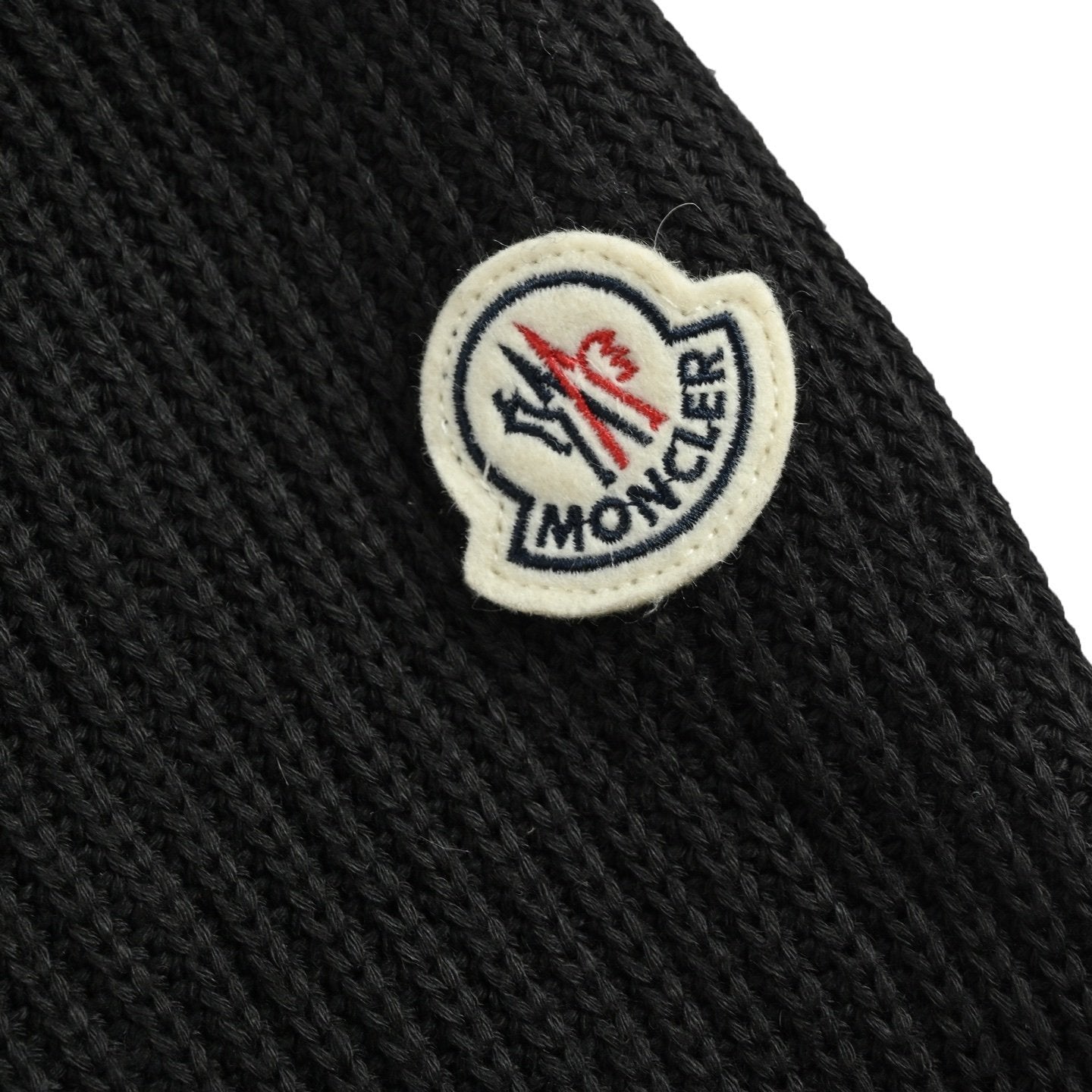 Moncler Tricot Hybrid Zip Cardigan Black