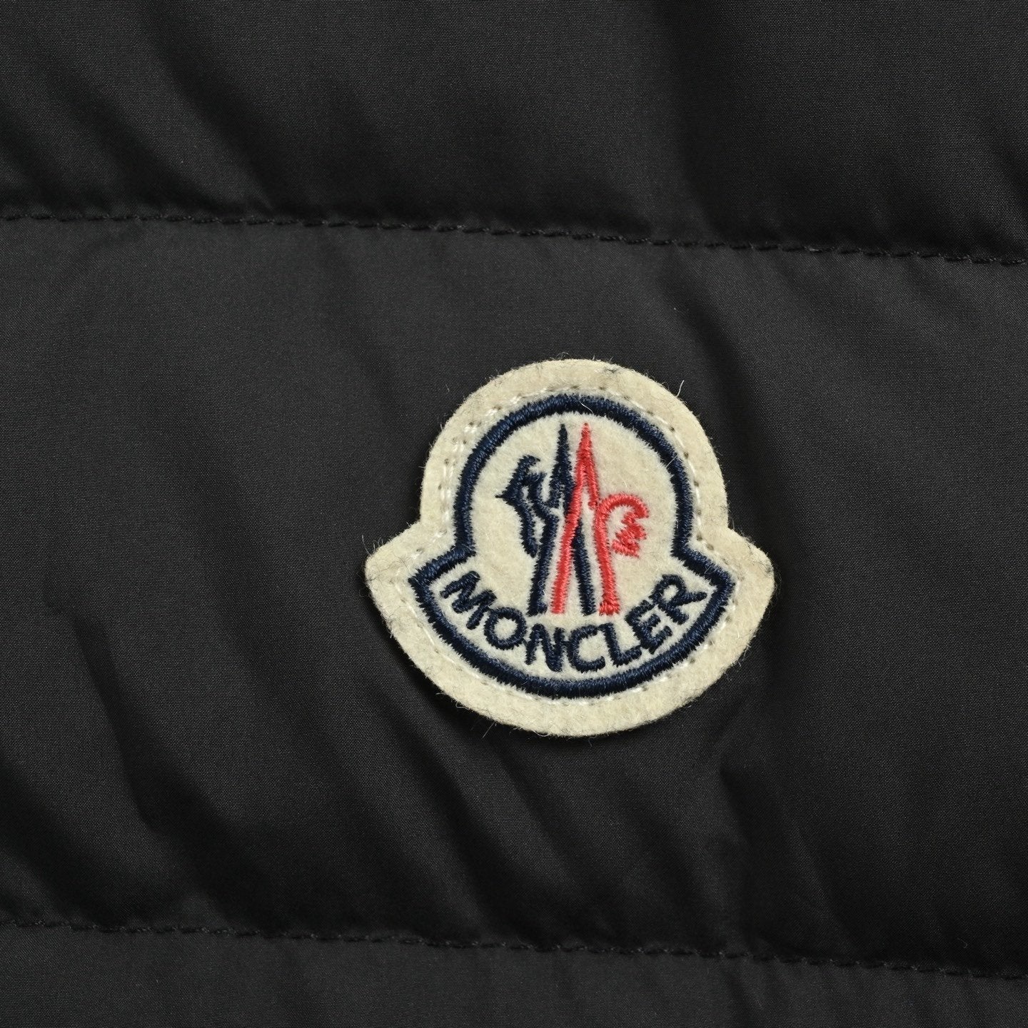 Moncler Padded Up Zip Cardigan Black