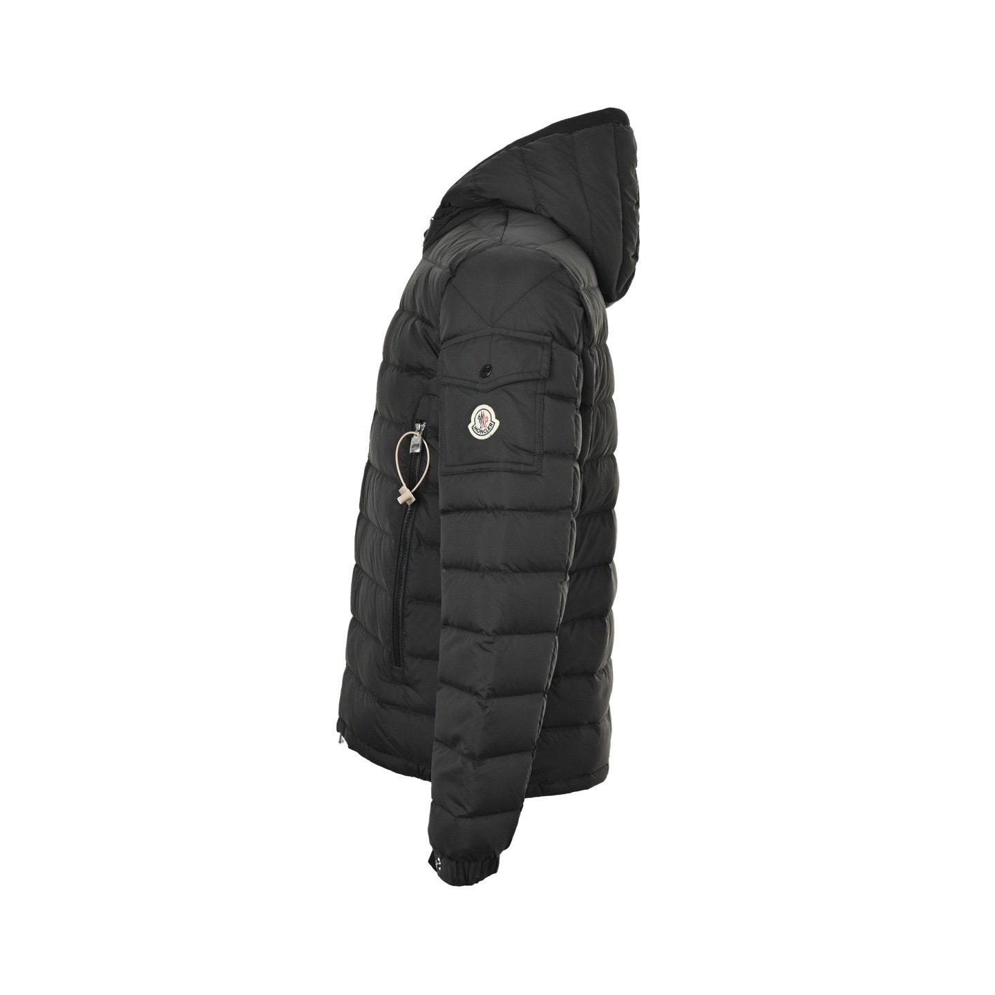 Moncler Galion Padded Jacket In Black