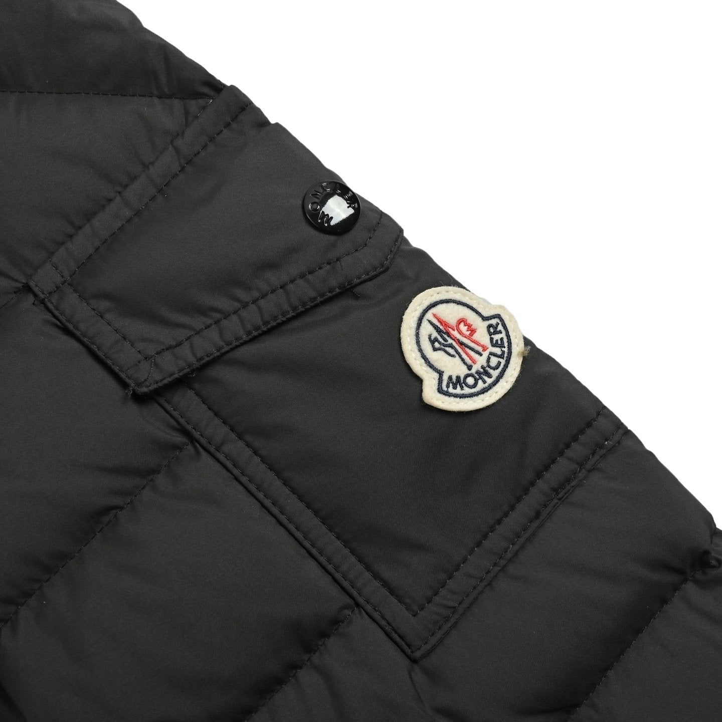 Moncler Galion Padded Jacket In Black