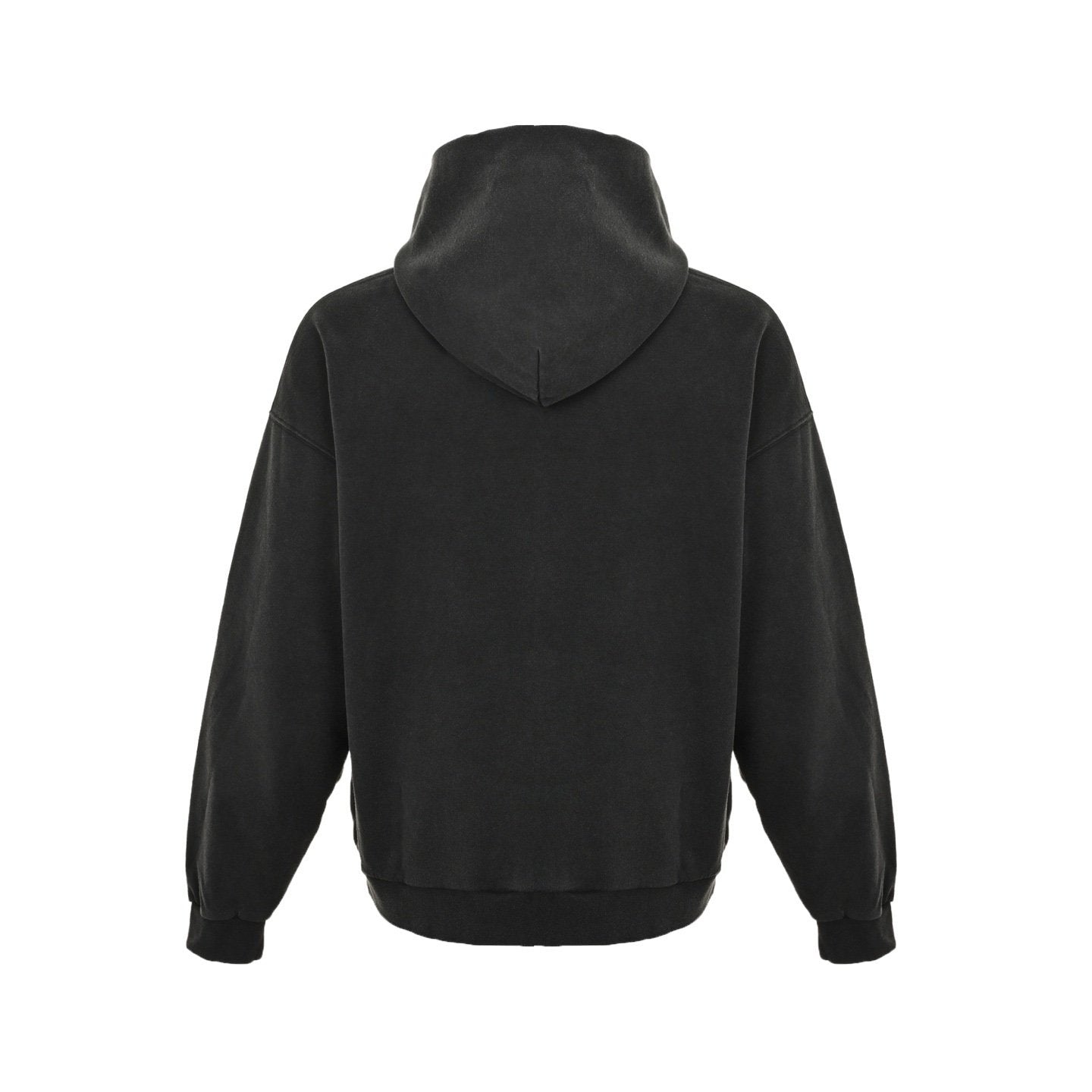 Balenciaga Airport Hoodie Medium Fit In Faded Black