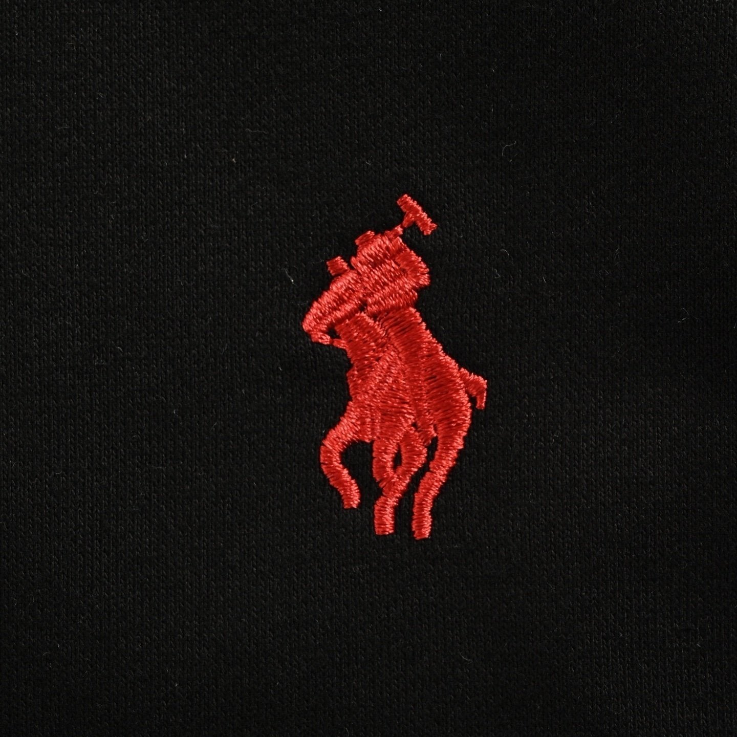 Ralph Lauren Fleece Hoodie In Black