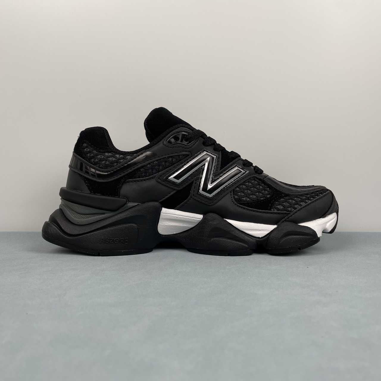New Balance 9060 Shoe Palace Black Silver