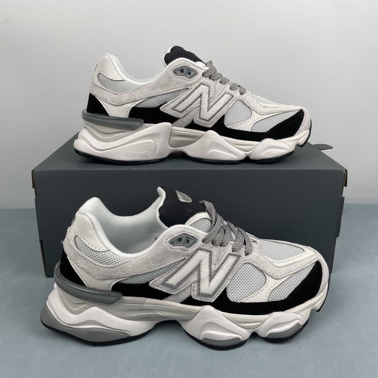 New Balance 9060 Grey Jet Black