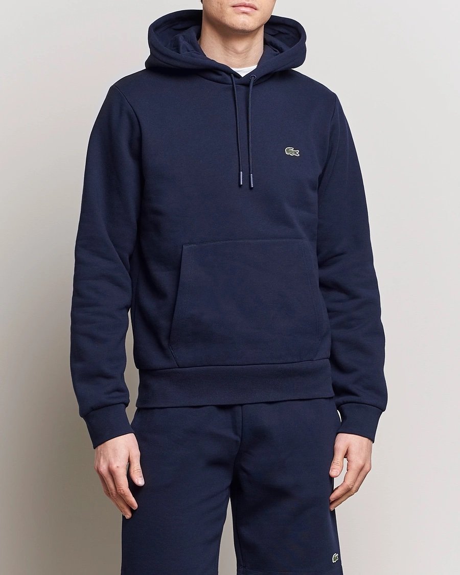 Lacoste Core Hoodie Tracksuit In Navy