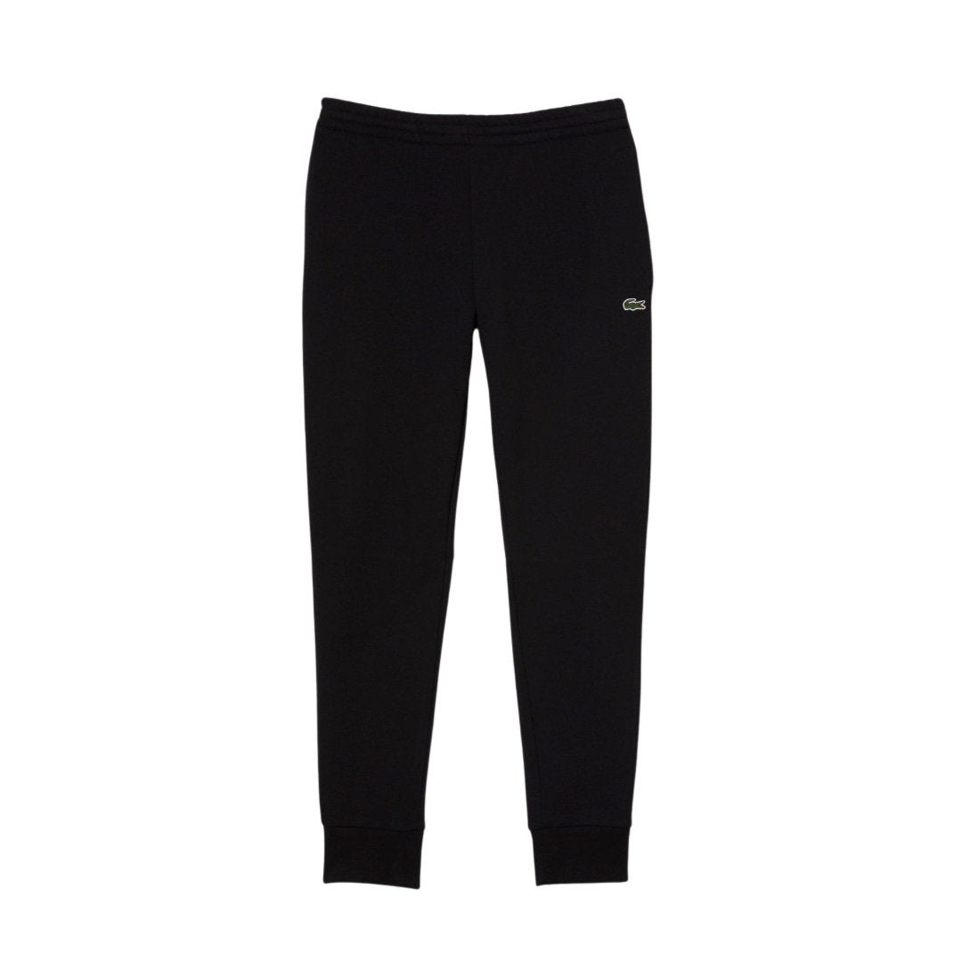 Lacoste Zipped Sweatvest Tracksuit In Black