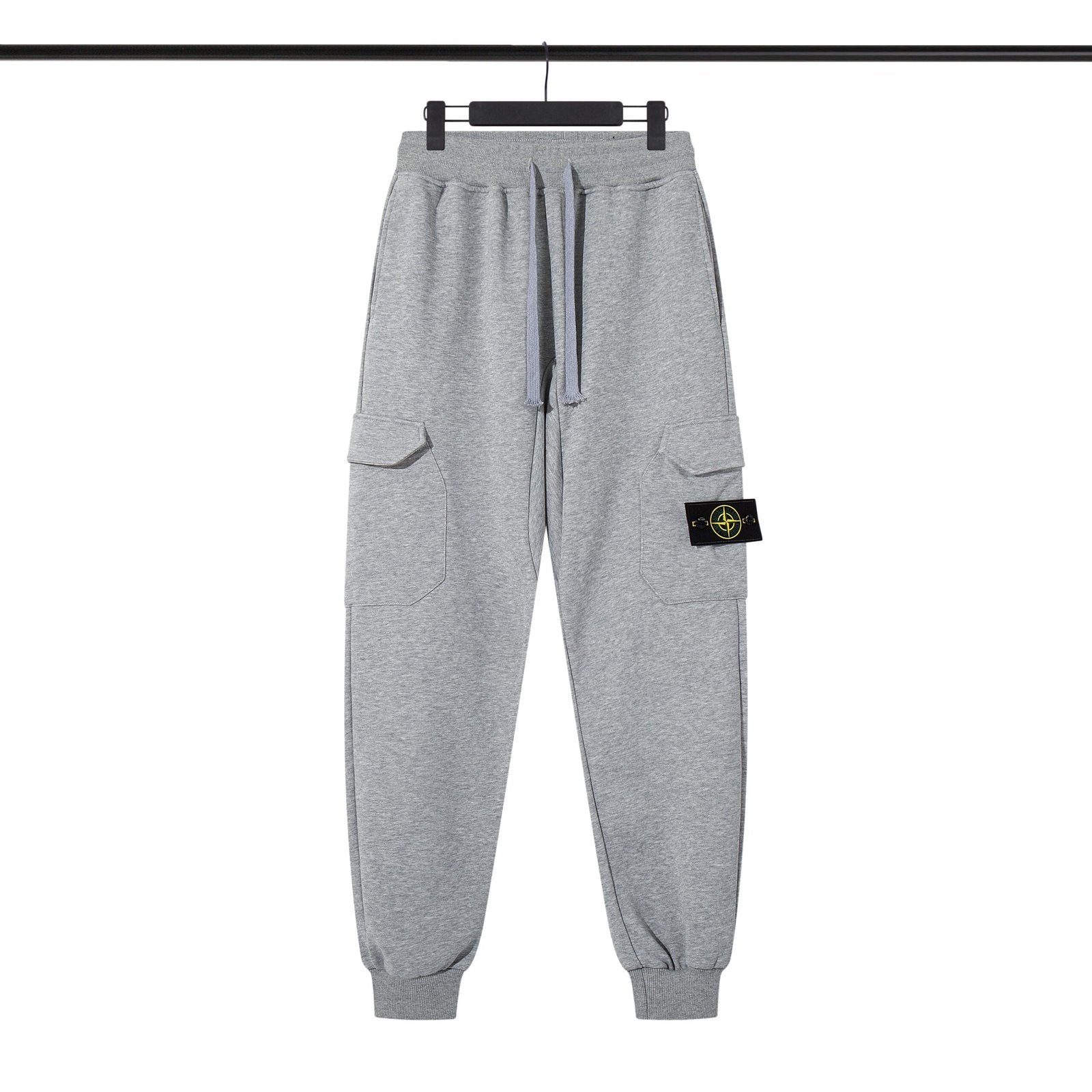 Stone Island Zipped Hoodie Tracksuit Grey
