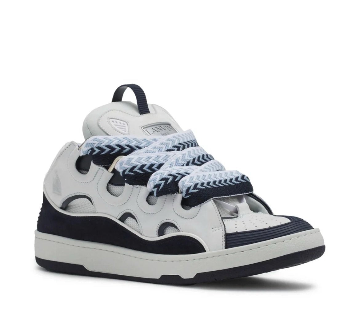 Lanvin Curb Sneaker Black Blue