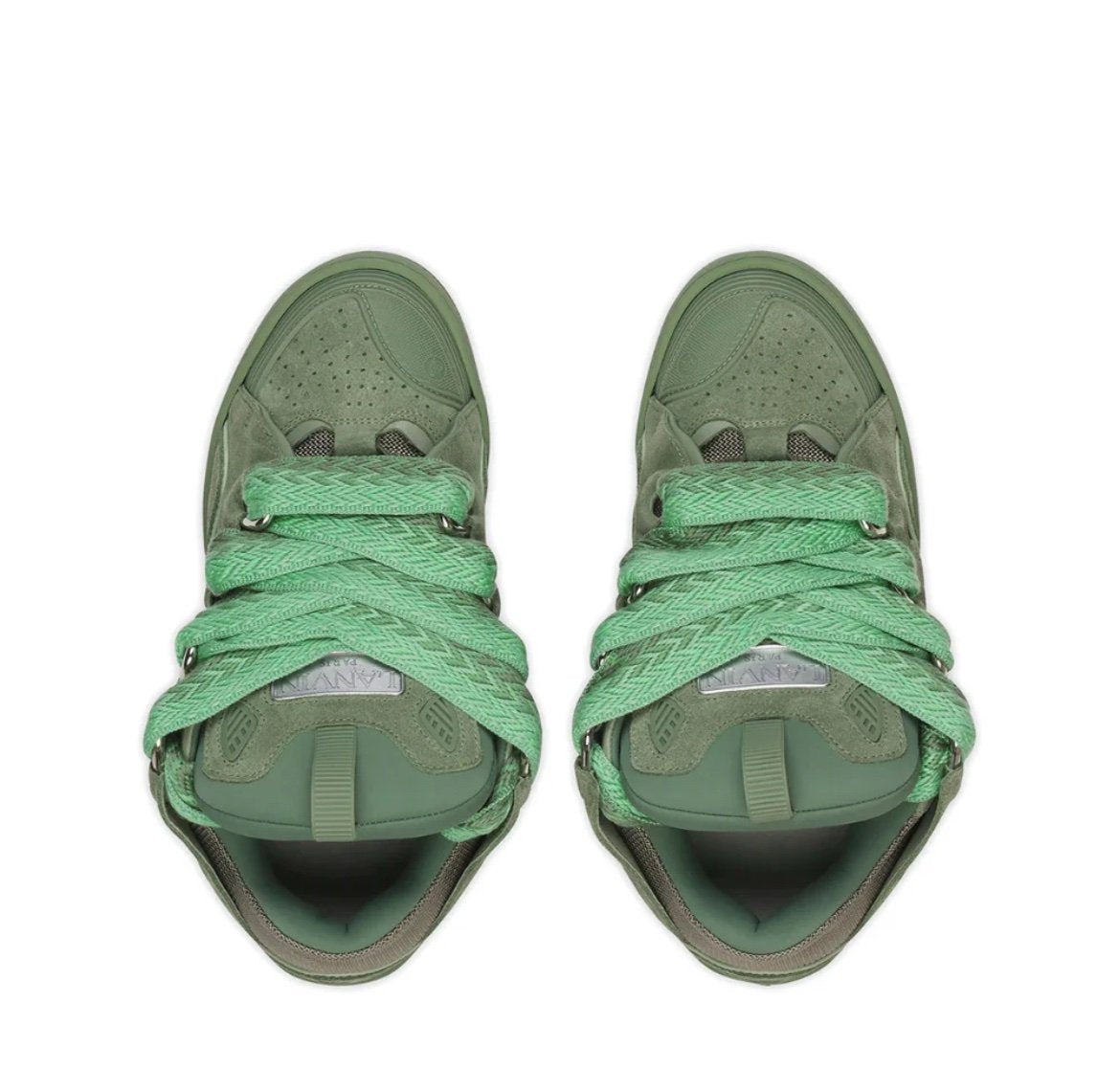 Lanvin Curb Sneaker Light Green
