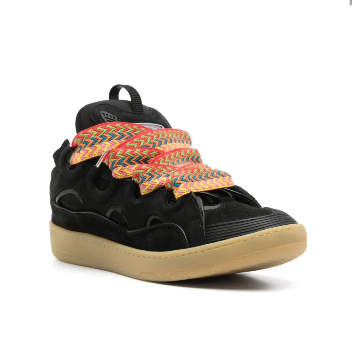 Lanvin Curb Sneaker Black Gardient