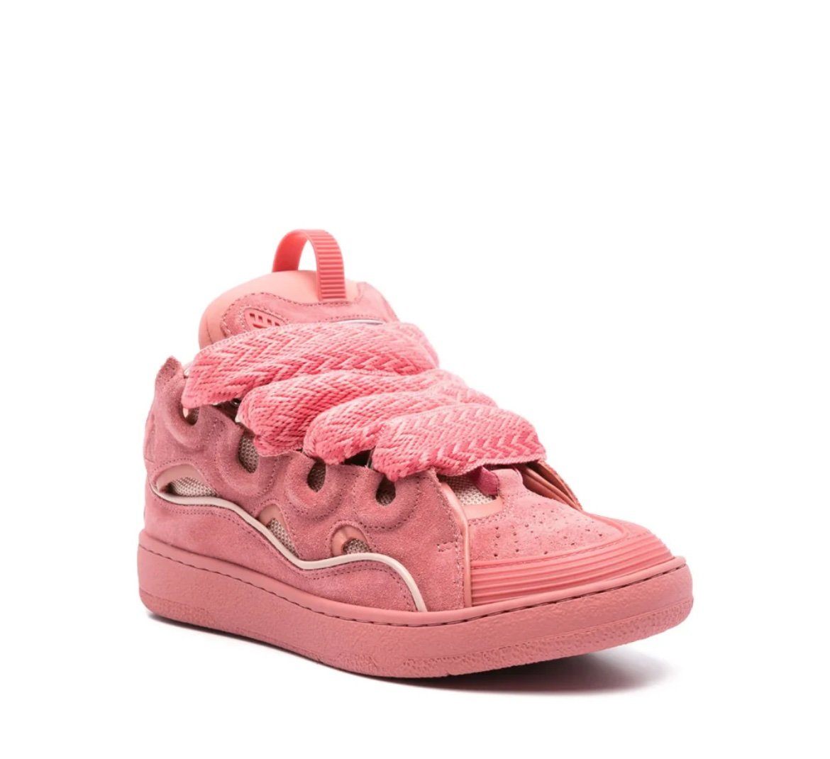 Lanvin Curb Sneaker Pink