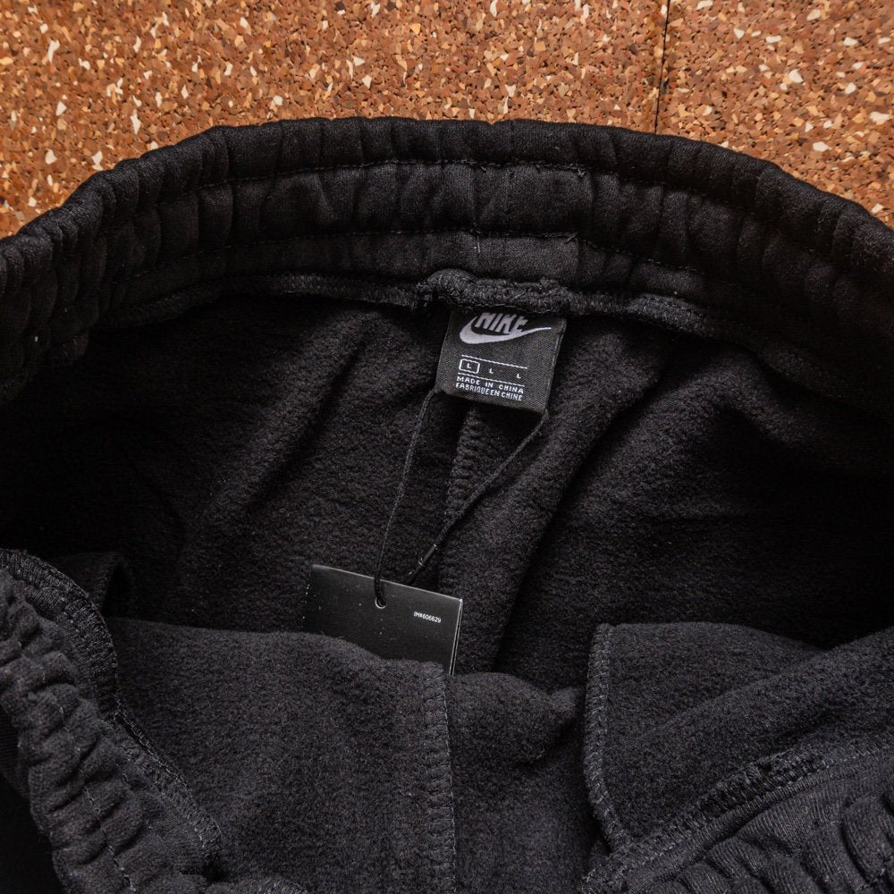 Stussy x Nike Zip Up Fleece Tracksuit Black