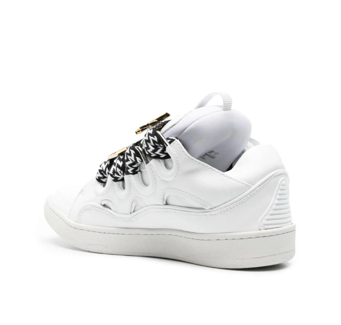 Lanvin Curb Sneaker White Black