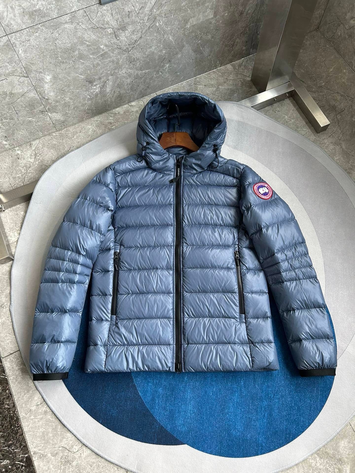 Canada Goose Crofton Down Jacket Sky Blue