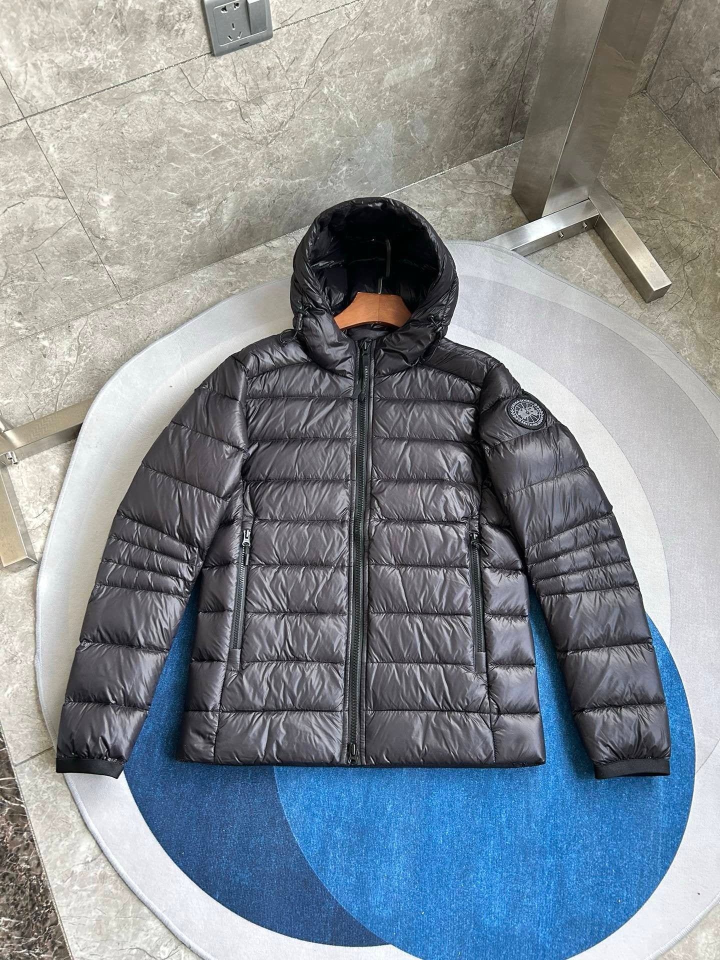Canada Goose Crofton Down Jacket Black Patch