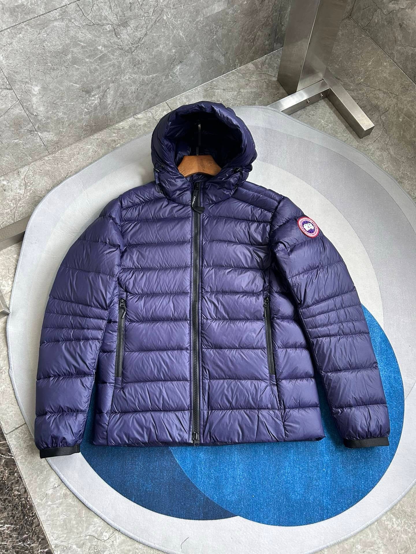 Canada Goose Crofton Down Jacket Navy