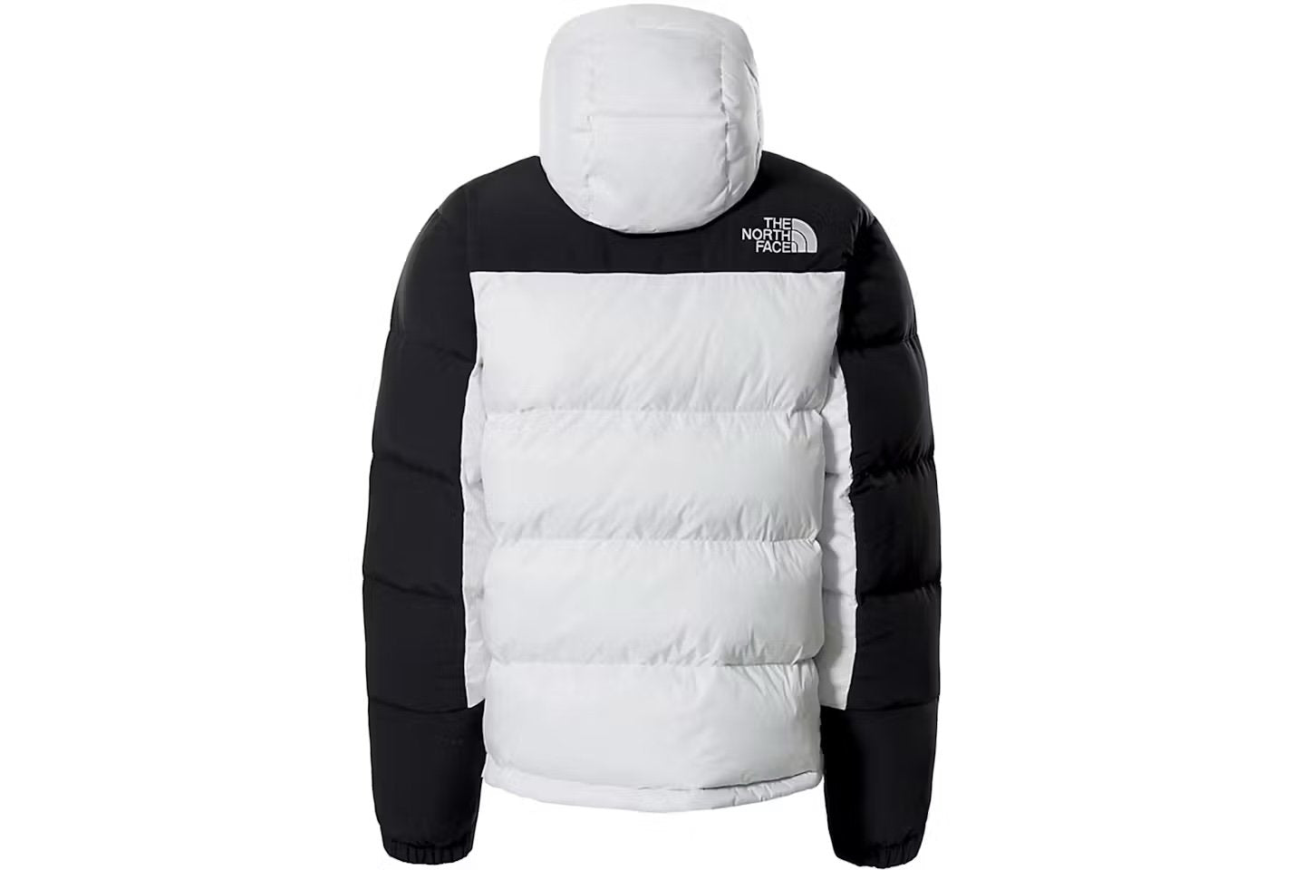 The North Face Himalayan Down Jacket In White/Black