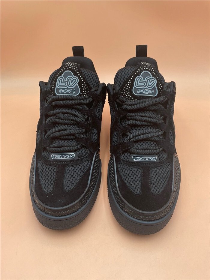 Louis Vuitton Skate Black Snakeskin