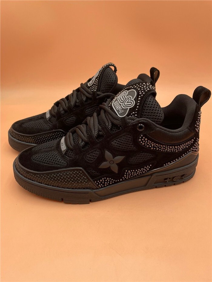Louis Vuitton Skate Black Snakeskin