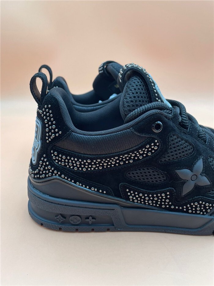 Louis Vuitton Skate Black Snakeskin