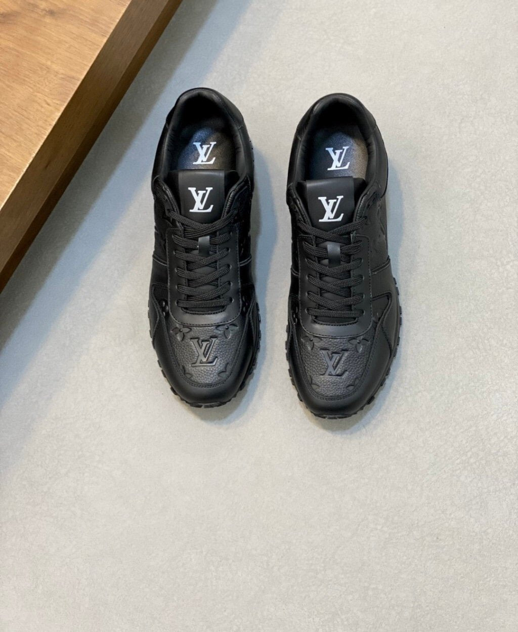 Louis Vuitton Run Away Black on Black Leather