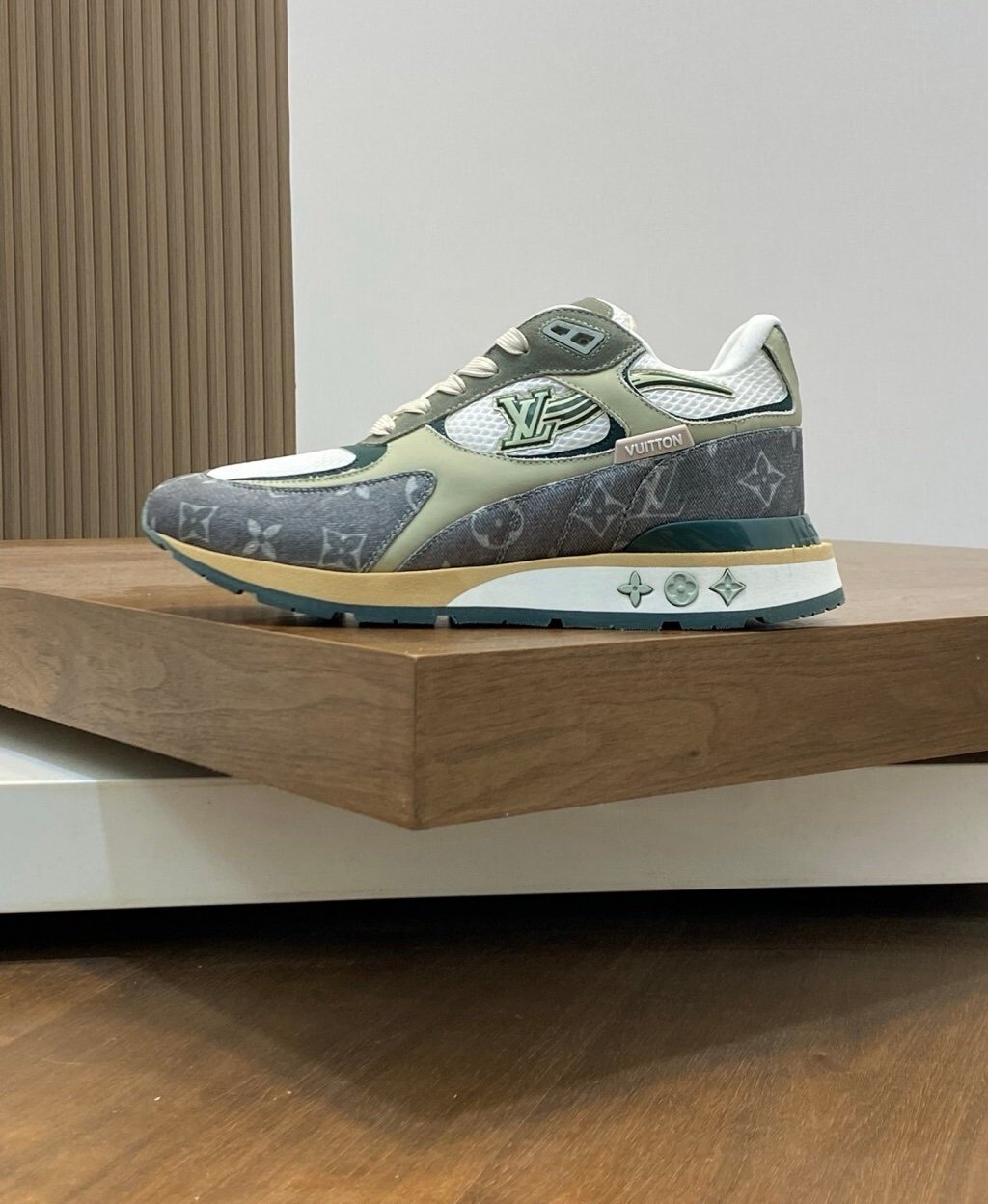 Louis Vuitton Run Away Green Denim