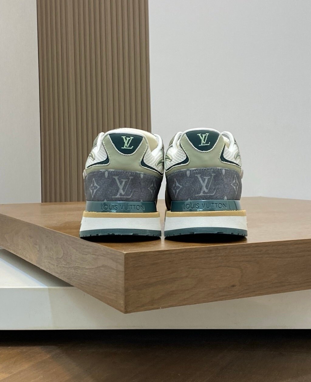 Louis Vuitton Run Away Green Denim