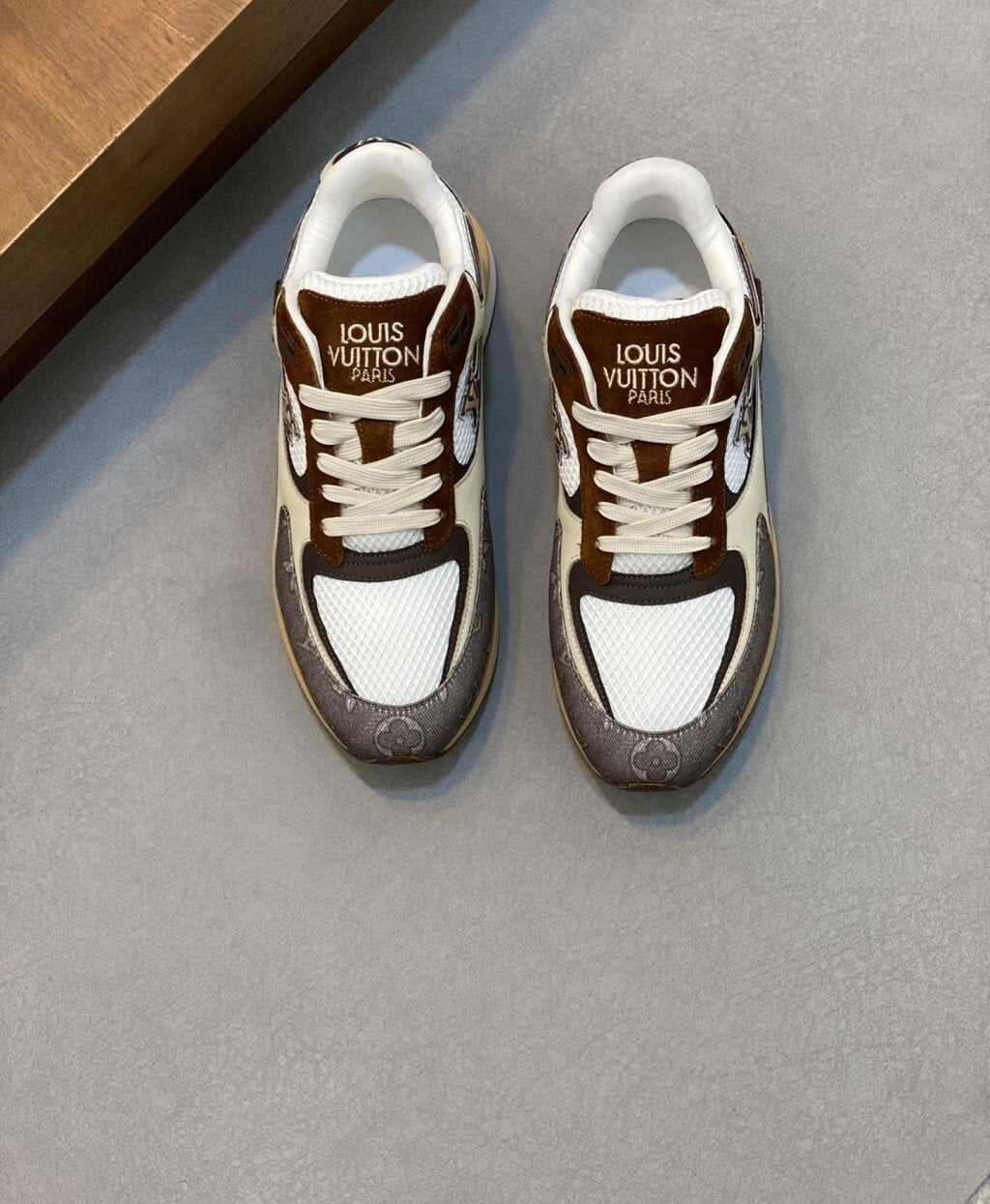 Louis Vuitton Run Away Brown Denim