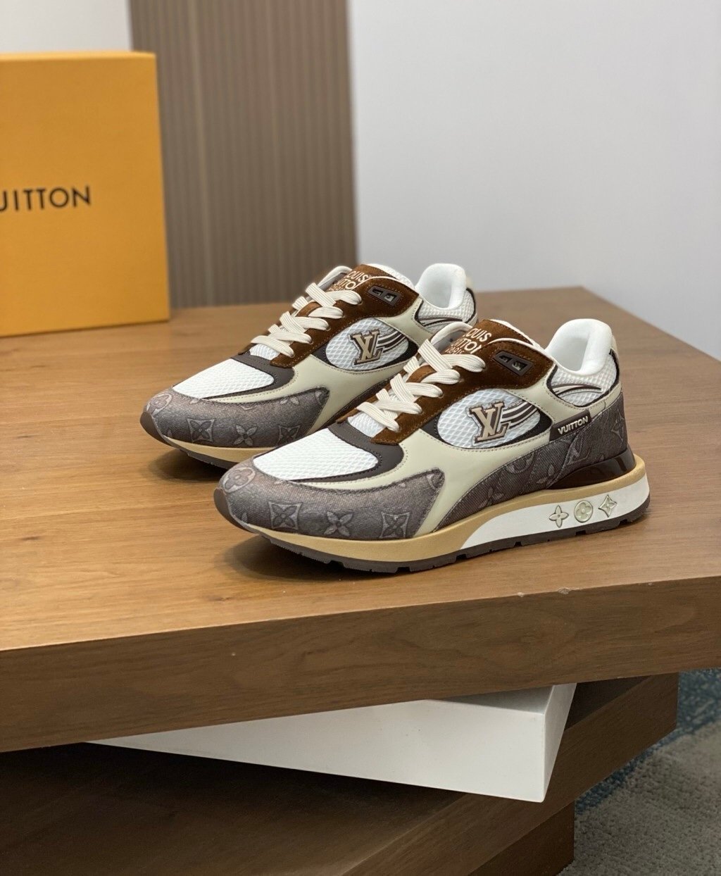 Louis Vuitton Run Away Brown Denim