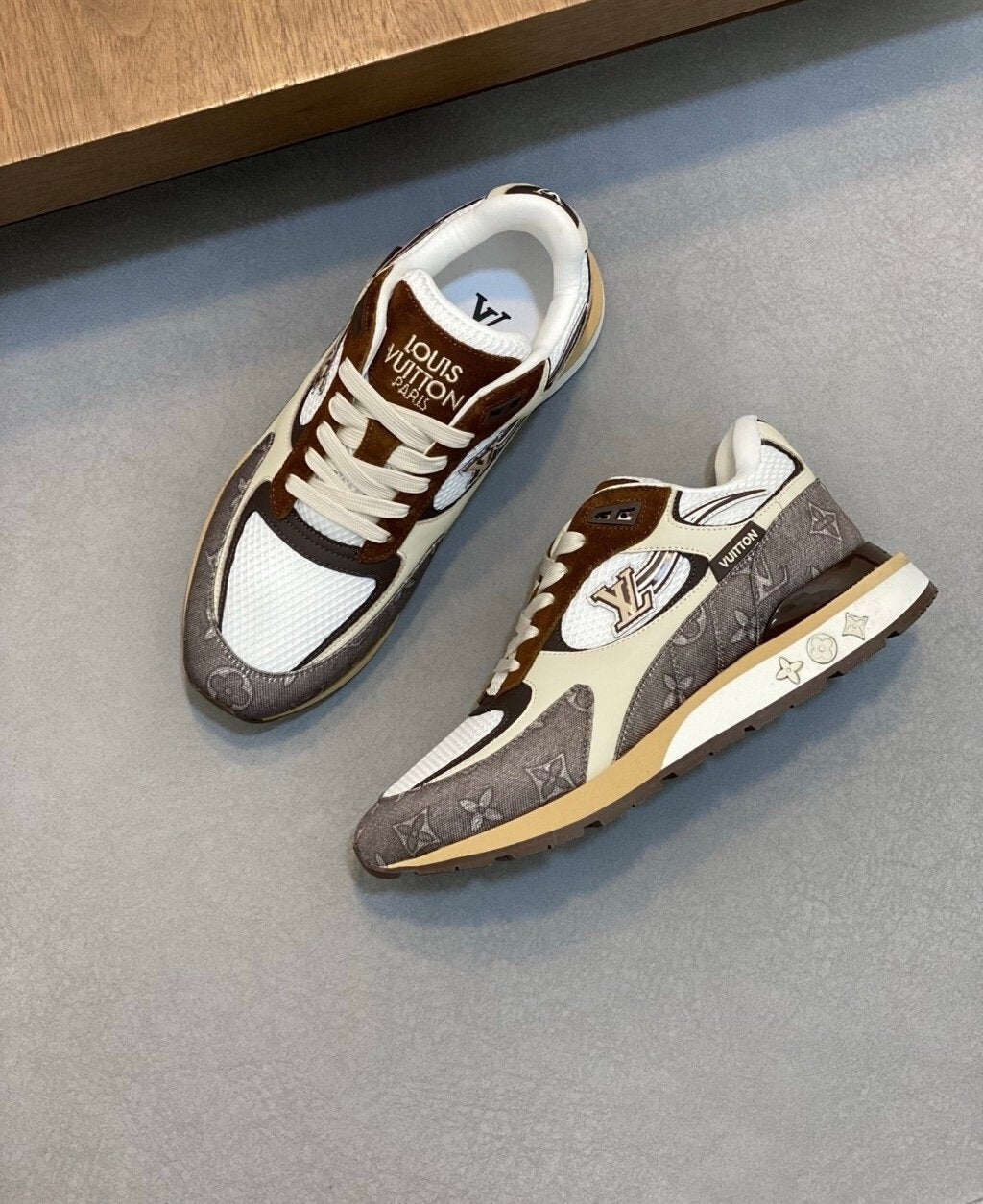 Louis Vuitton Run Away Brown Denim