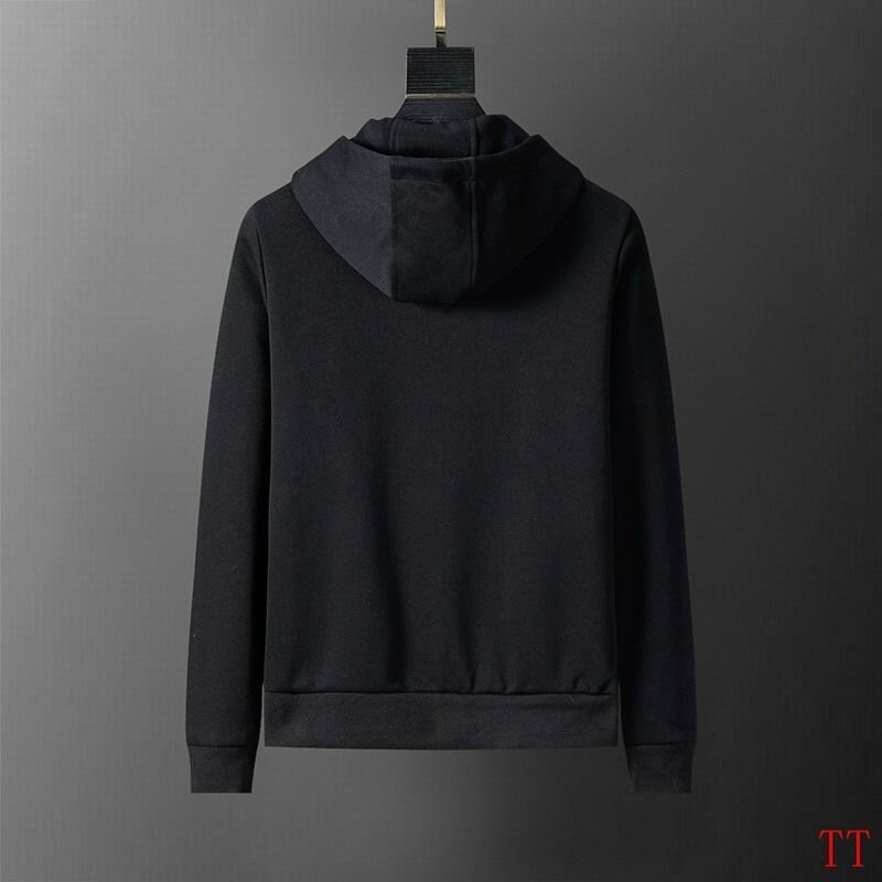 Moncler Cotton Stretch Zip Tracksuit In Black