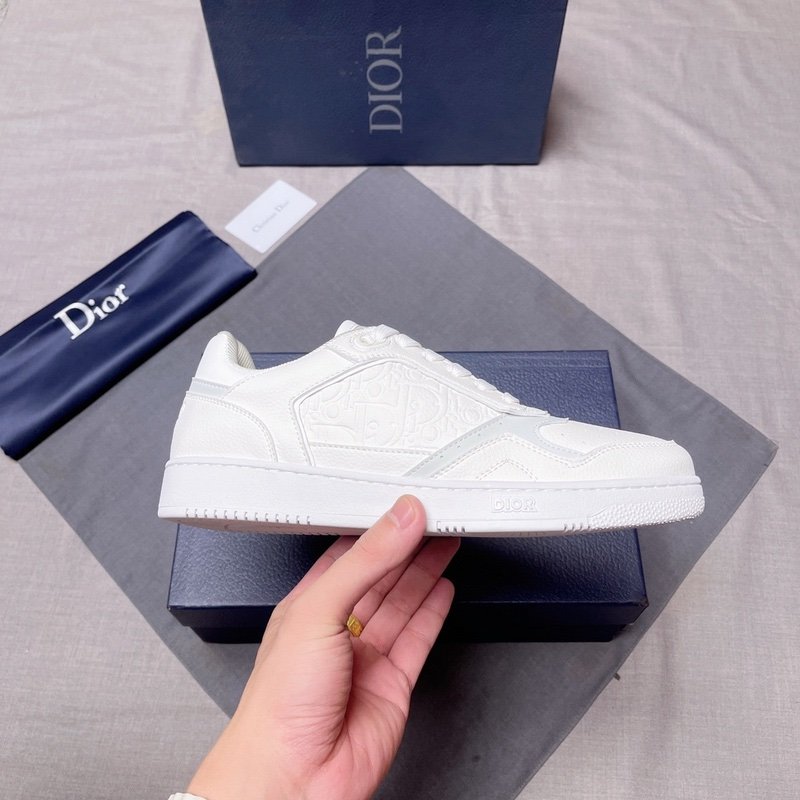 Dior B27 Low Calfskin White