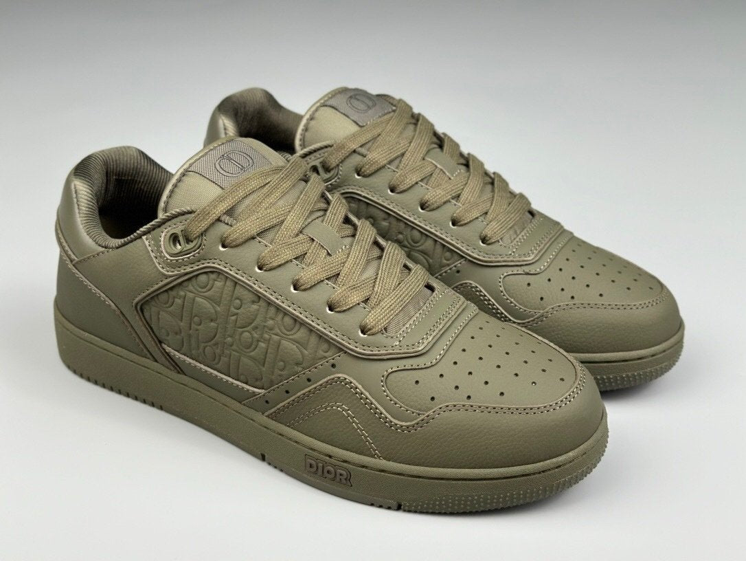 Dior B27 Low Calfskin Green