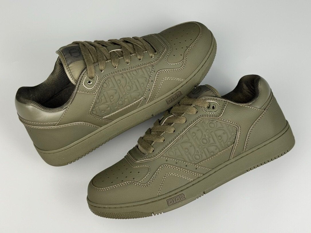 Dior B27 Low Calfskin Green