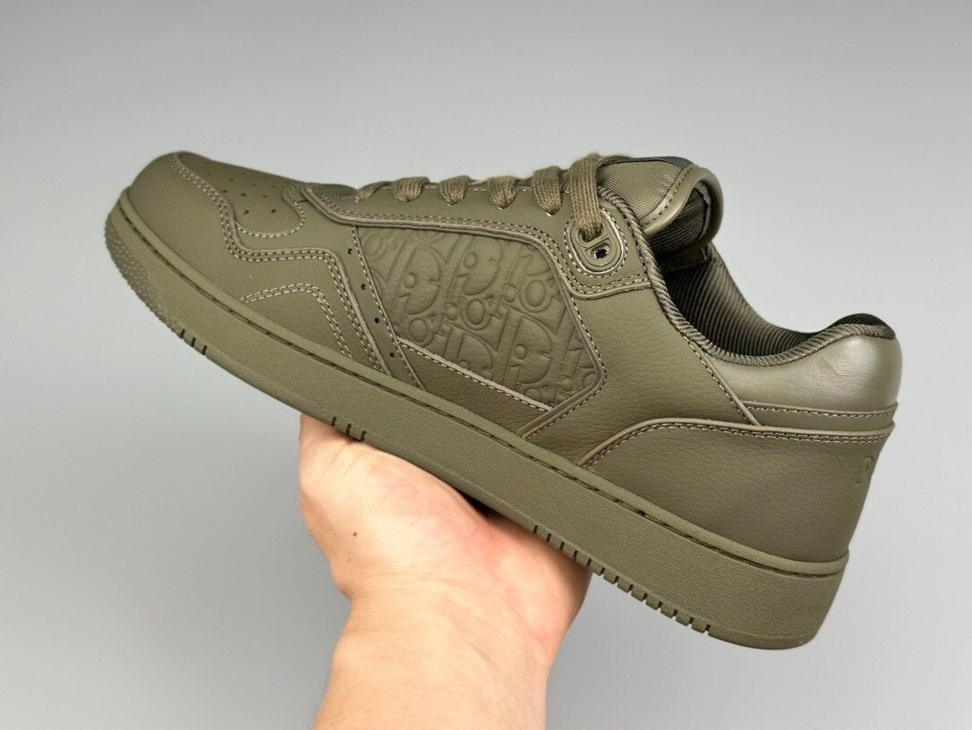 Dior B27 Low Calfskin Green
