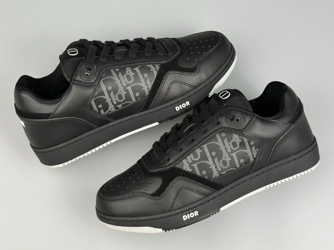 Dior B27 Low Black Silver