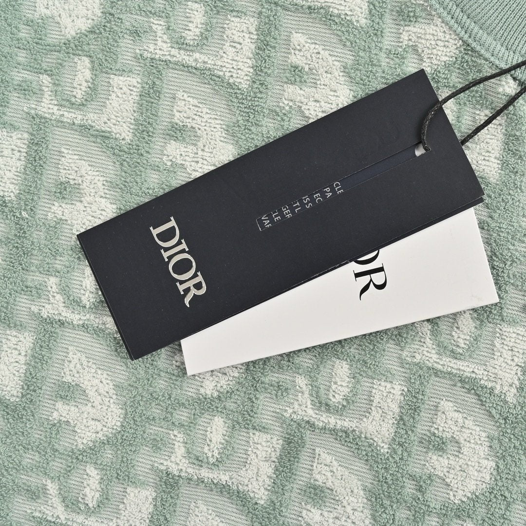 Dior Oblique Relaxed-Fit T-Shirt Terry Cotton