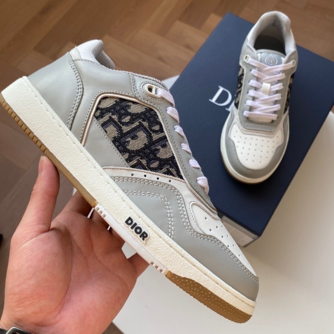 Dior B27 Low Oblique Grey/White