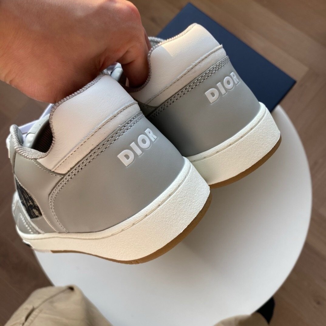 Dior B27 Low Oblique Grey/White