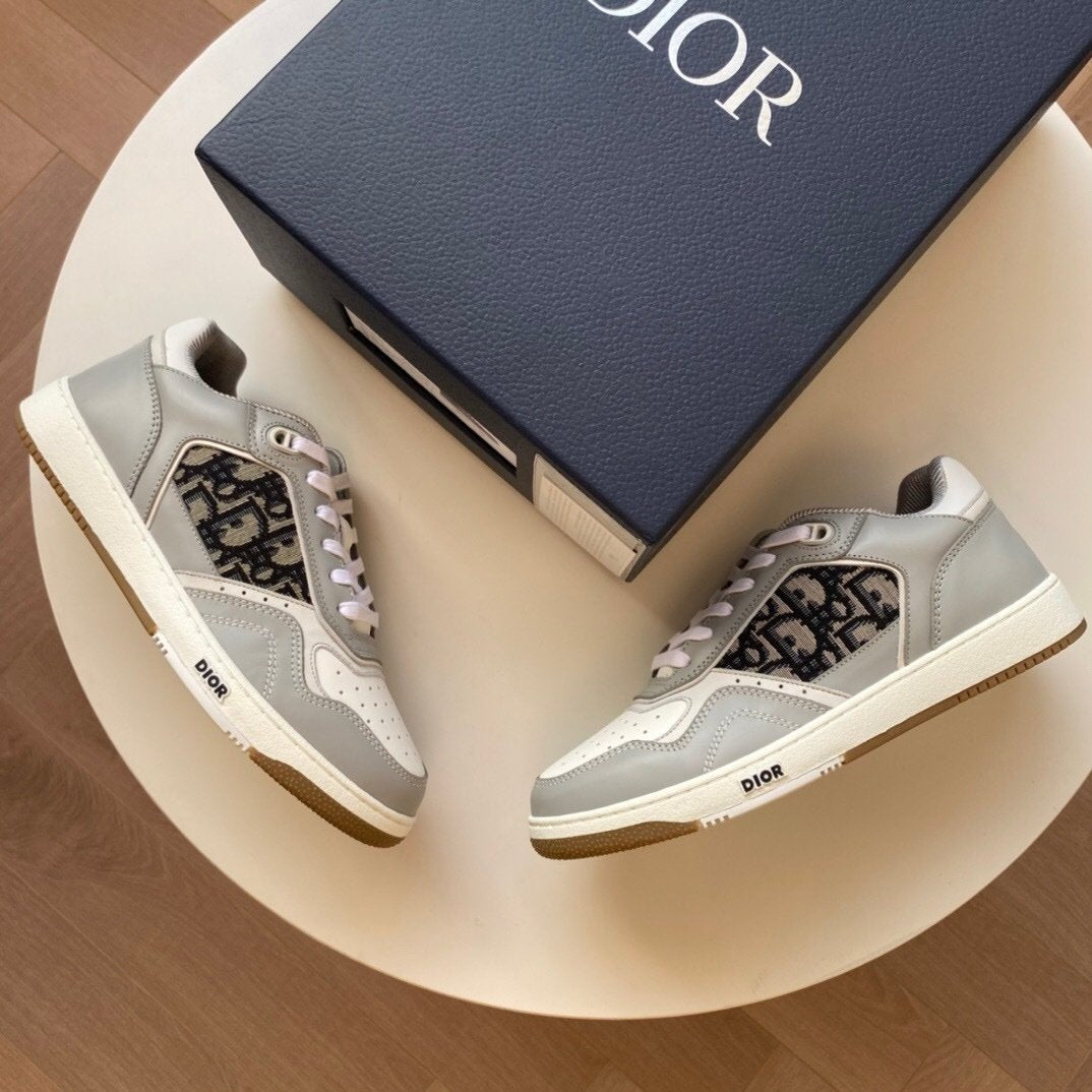 Dior B27 Low Oblique Grey/White