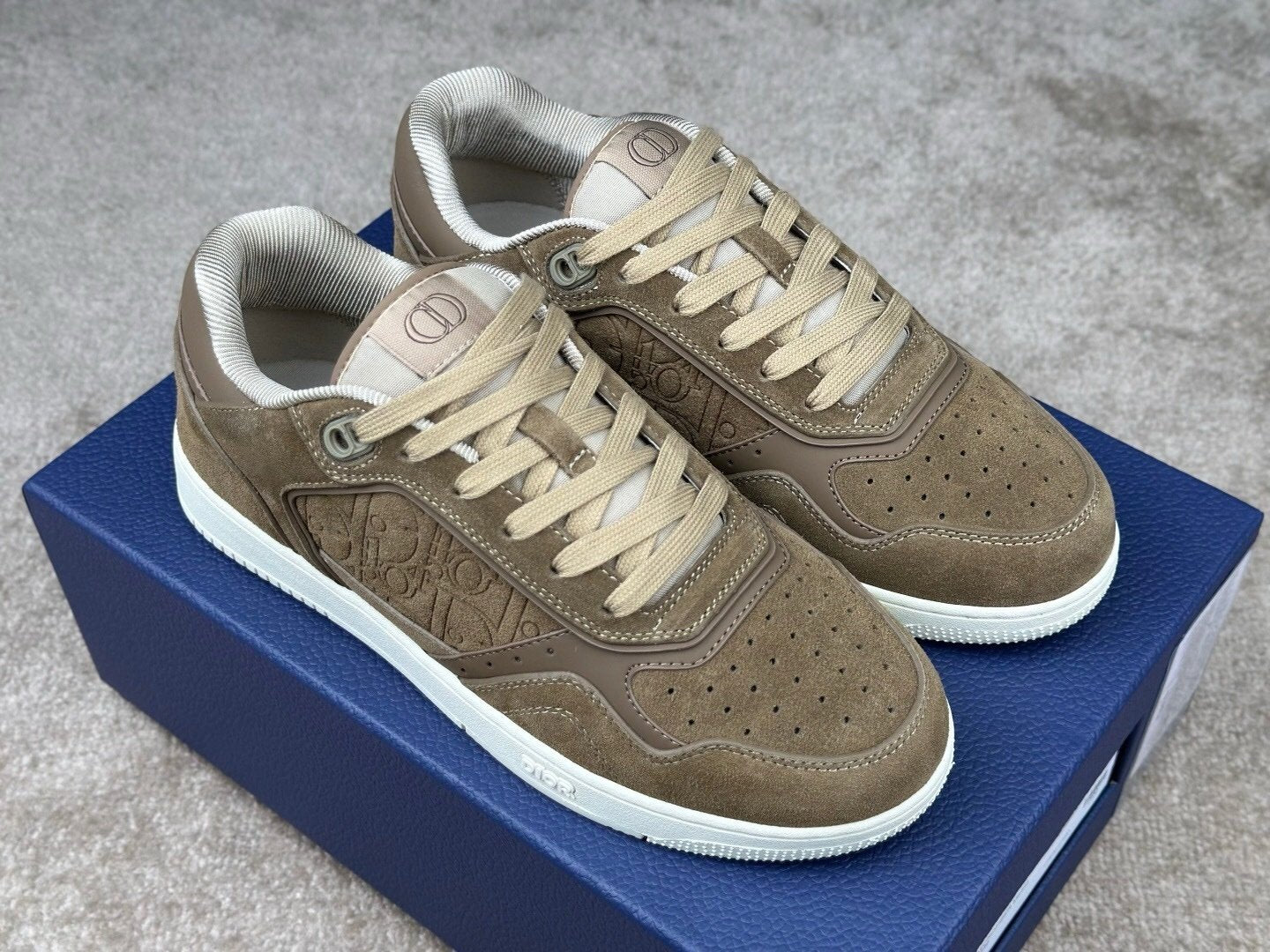 Dior B27 Low Brown Suede