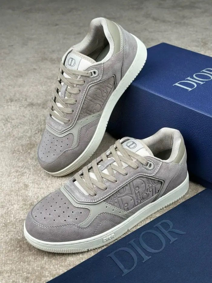 Dior B27 Low Grey Suede