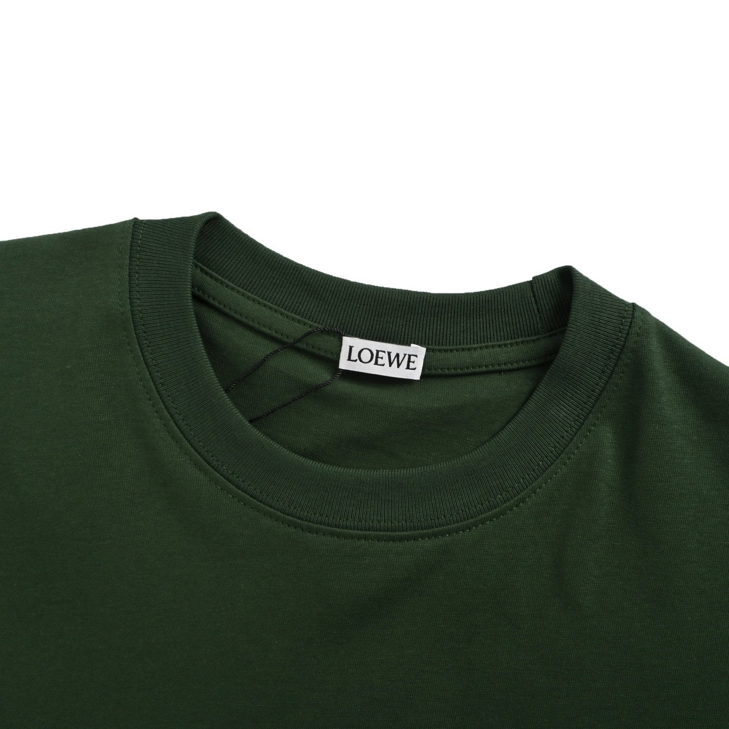 Loewe T-Shirt In Cotton Vintage Green