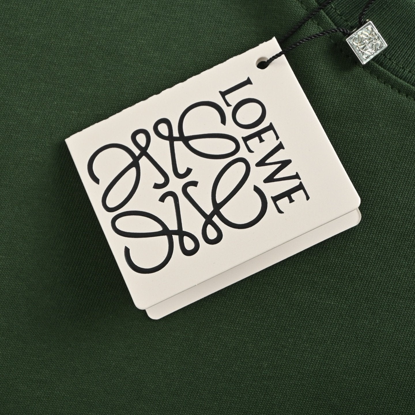Loewe T-Shirt In Cotton Vintage Green