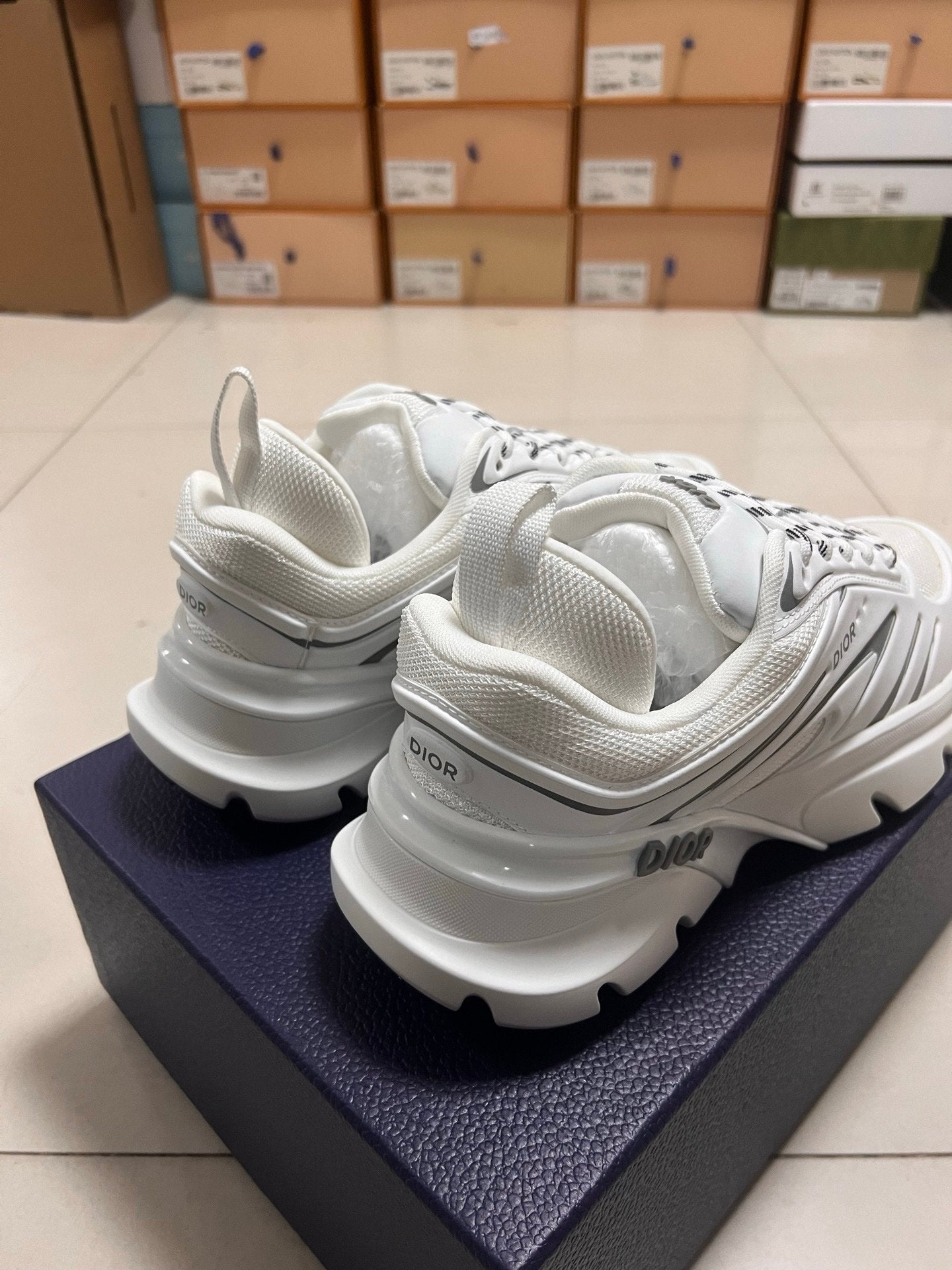 Dior B44 Blade White Grey