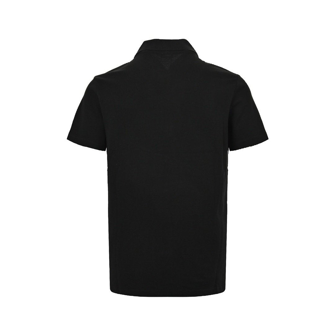 Burberry Polo Shirt In Black